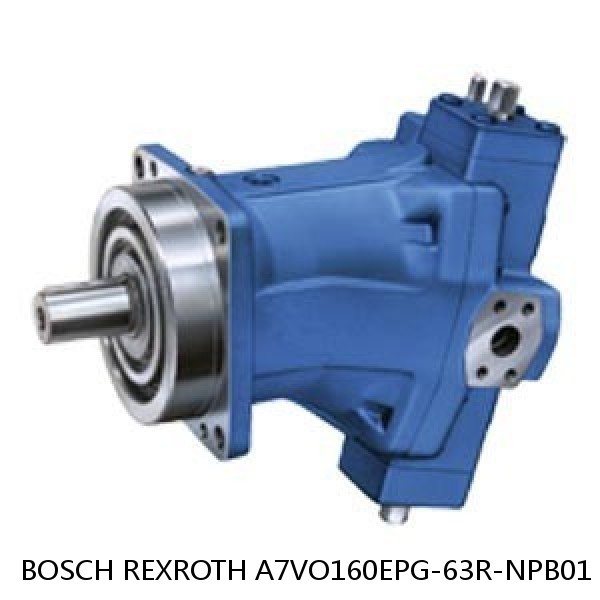 A7VO160EPG-63R-NPB01 BOSCH REXROTH A7VO VARIABLE DISPLACEMENT PUMPS