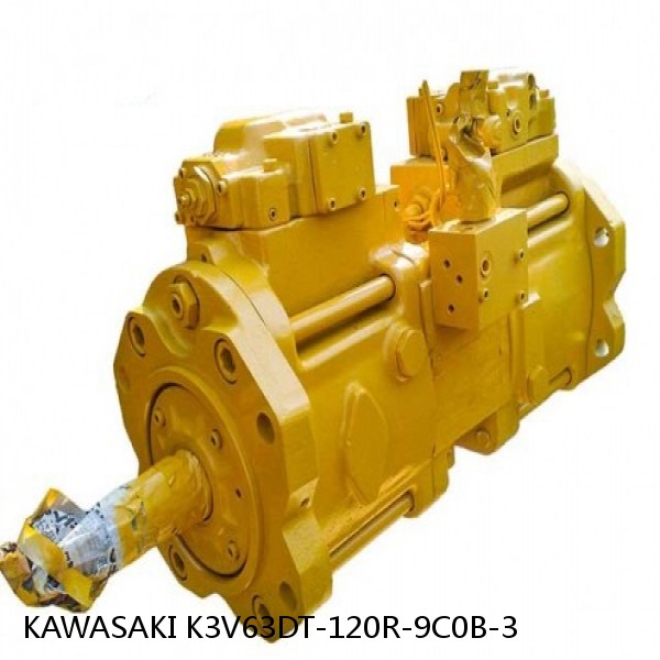 K3V63DT-120R-9C0B-3 KAWASAKI K3V HYDRAULIC PUMP