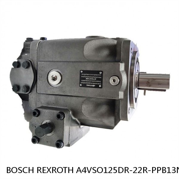 A4VSO125DR-22R-PPB13N BOSCH REXROTH A4VSO VARIABLE DISPLACEMENT PUMPS