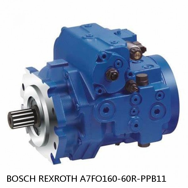 A7FO160-60R-PPB11 BOSCH REXROTH A7FO AXIAL PISTON MOTOR FIXED DISPLACEMENT BENT AXIS PUMP