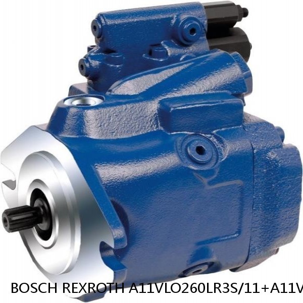 A11VLO260LR3S/11+A11VO60DRS/1 BOSCH REXROTH A11VLO AXIAL PISTON VARIABLE PUMP #1 small image