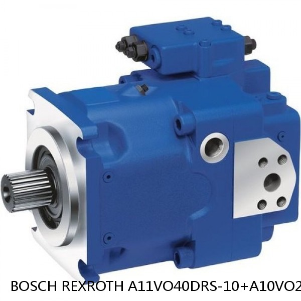 A11VO40DRS-10+A10VO28DR-31 BOSCH REXROTH A11VO AXIAL PISTON PUMP #1 small image