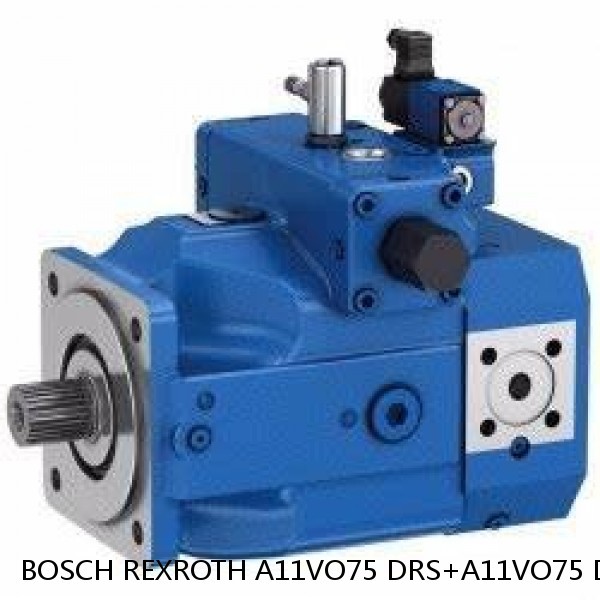 A11VO75 DRS+A11VO75 DRS BOSCH REXROTH A11VO AXIAL PISTON PUMP #1 small image