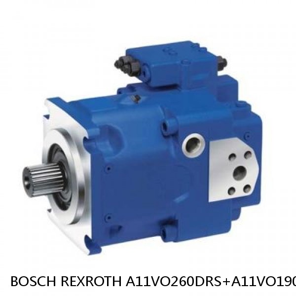 A11VO260DRS+A11VO190DRS BOSCH REXROTH A11VO AXIAL PISTON PUMP #1 small image