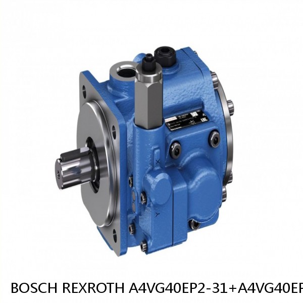 A4VG40EP2-31+A4VG40EP2-31 BOSCH REXROTH A4VG VARIABLE DISPLACEMENT PUMPS