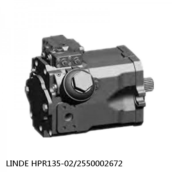 HPR135-02/2550002672 LINDE HPR HYDRAULIC PUMP #1 image