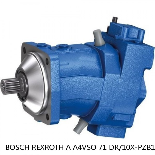 A A4VSO 71 DR/10X-PZB13N BOSCH REXROTH A4VSO VARIABLE DISPLACEMENT PUMPS #1 image